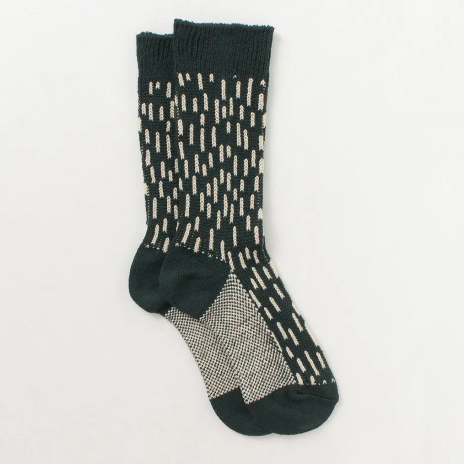 Socks^ROTOTO / Raindrop Crew Socks