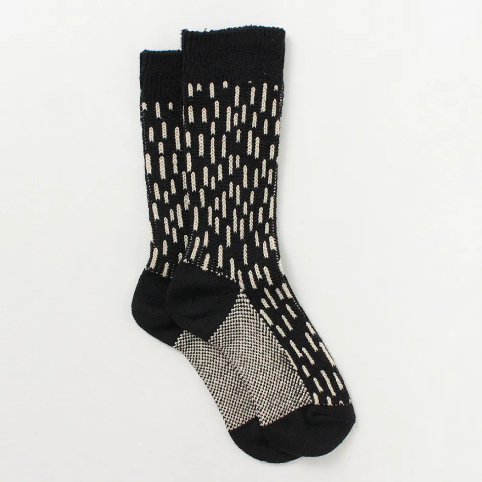 Socks^ROTOTO / Raindrop Crew Socks