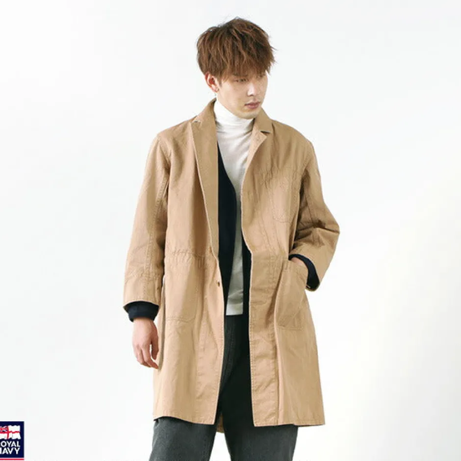 Coats^ROYAL NAVY / Drivers Dust Coat