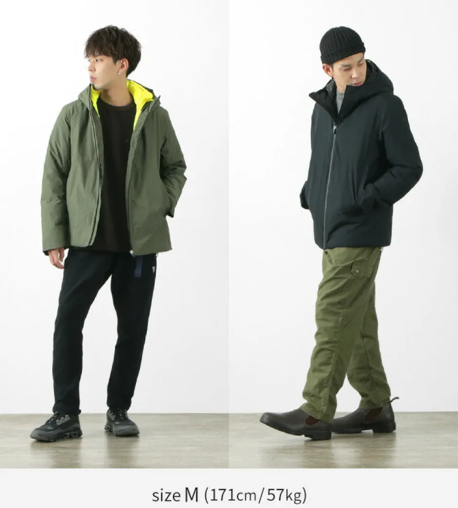Down Wear^SAVE THE DUCK / ALVARO PRO-TECH Recycled Polyester Synthetic Down Hooded Jacket