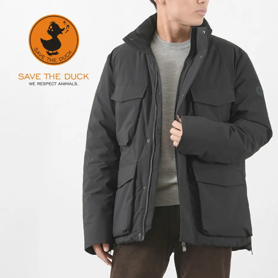 Down Wear^SAVE THE DUCK / Halim Synthetic Down M-65 Type Jacket black