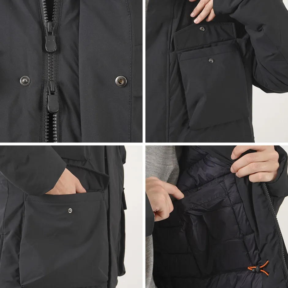 Down Wear^SAVE THE DUCK / Halim Synthetic Down M-65 Type Jacket black