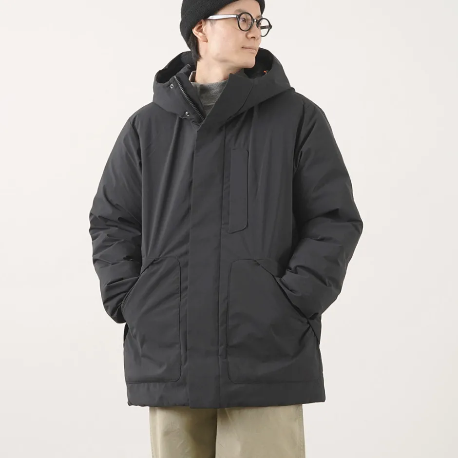 Down Wear^SAVE THE DUCK / Phyllis Synthetic Down Hooded Middle Jacket