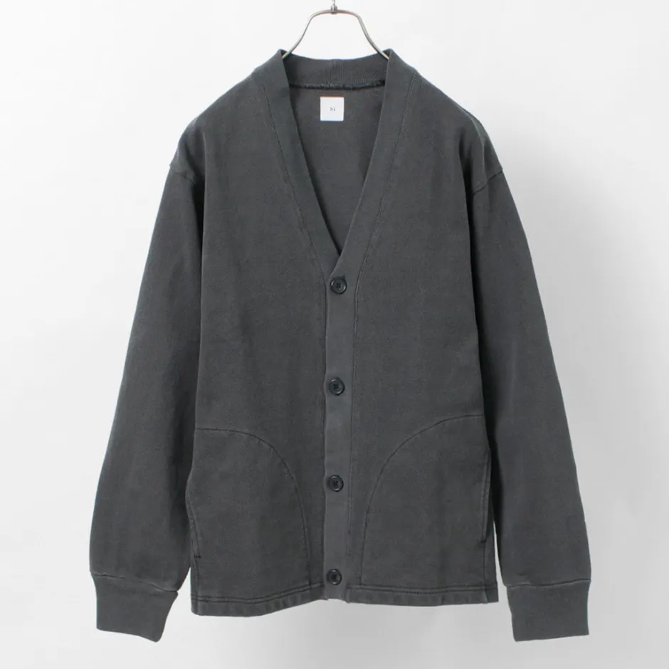 Cardigans^SI / Moss Stitch Pigment Cardigan