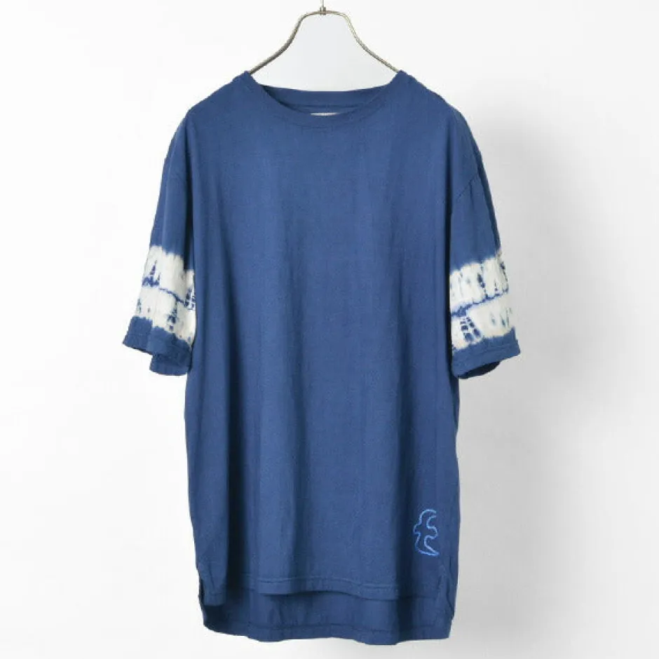 T-Shirts^SLOW HANDS / Tie-Dye Sleeve T-Shirt