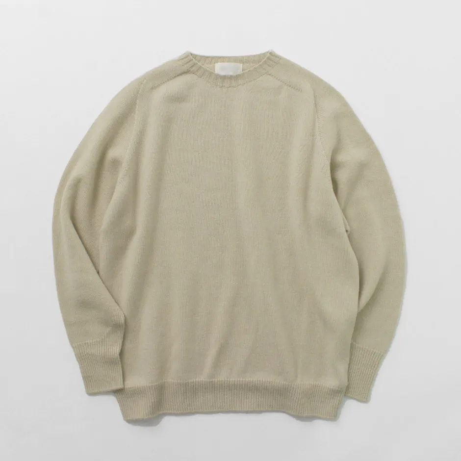 Knits^SOGLIA / Weaners Seamless Merino Wool Crew Neck Sweater