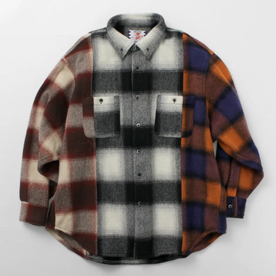 Shirts^SON OF THE CHEESE / Crazy Check Shirt multi