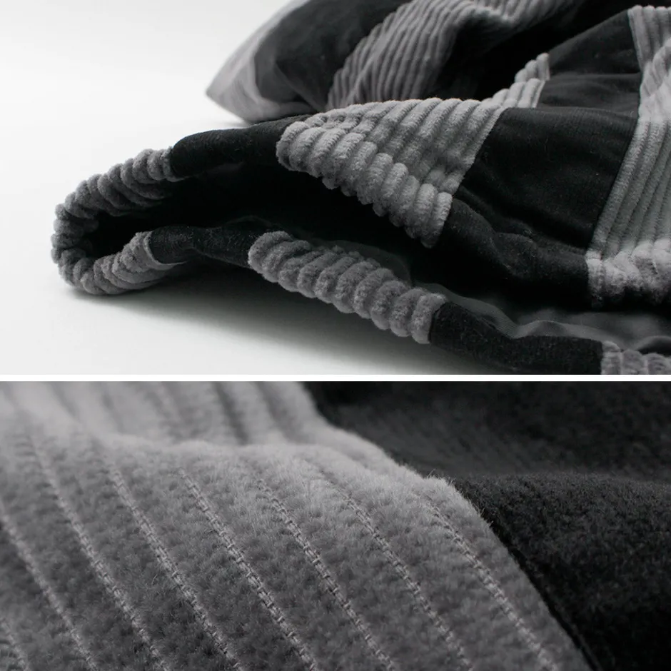Jackets^SON OF THE CHEESE / Striped Corduroy Jacket black
