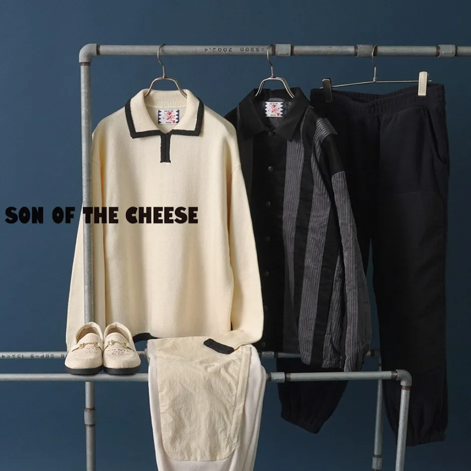 Jackets^SON OF THE CHEESE / Striped Corduroy Jacket black
