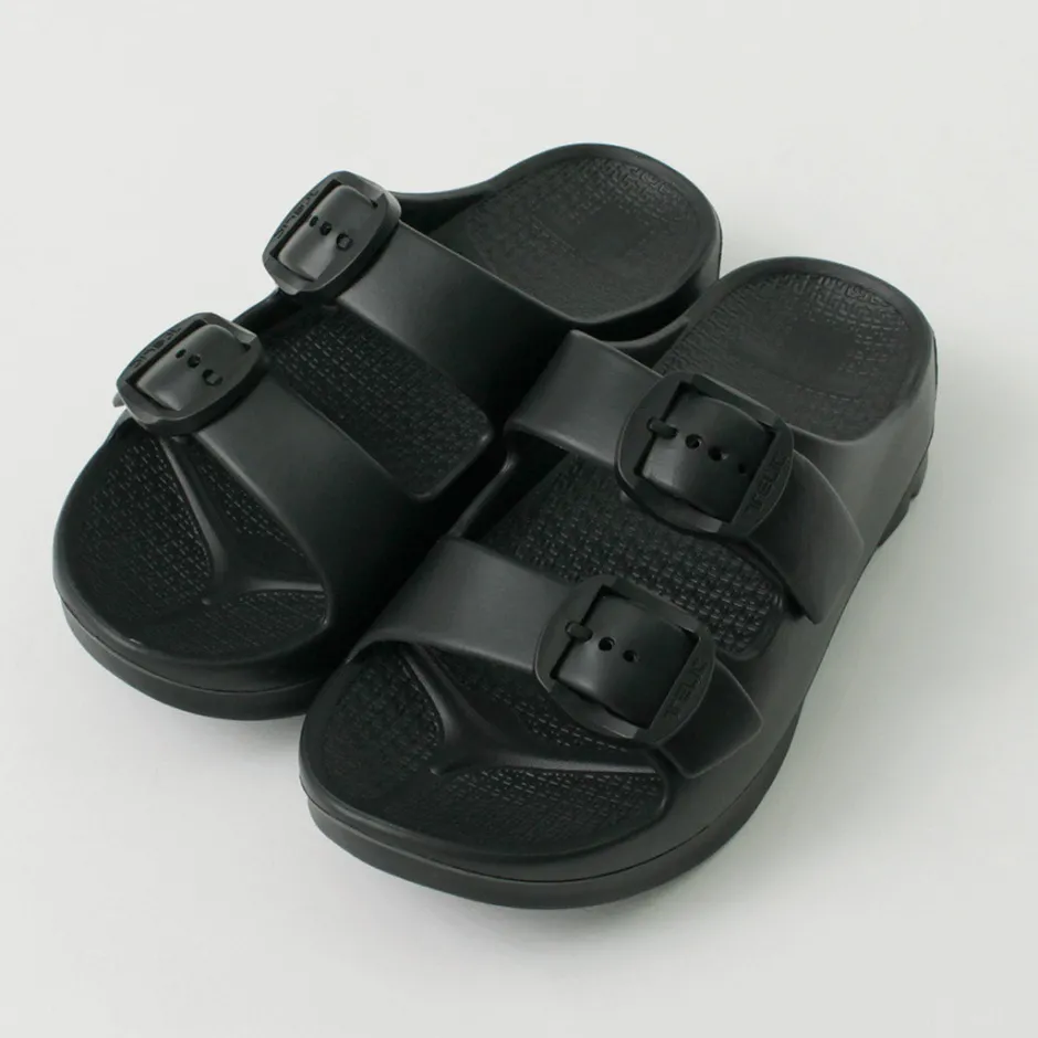 Sandals^TELIC / Double Buckle 2 Recovery W Buckle Sandal