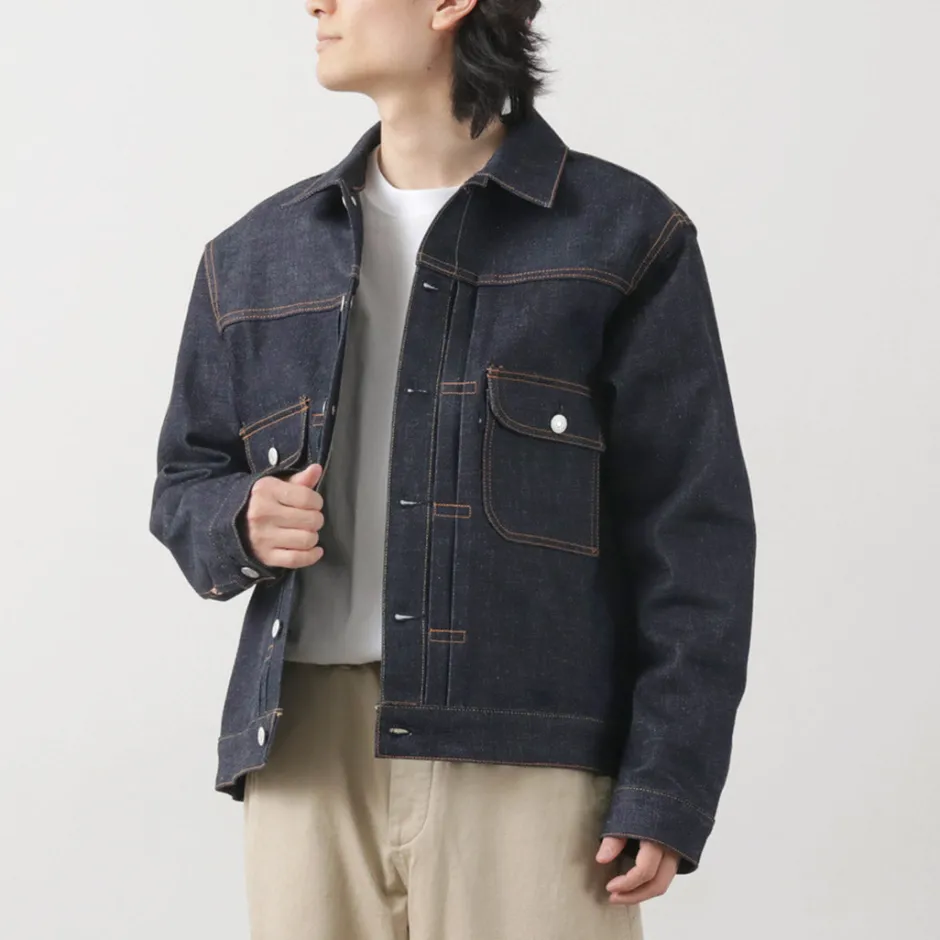 Jackets^THE BLUEST OVERALLS / 2ND Type TT Denim Jacket indigo
