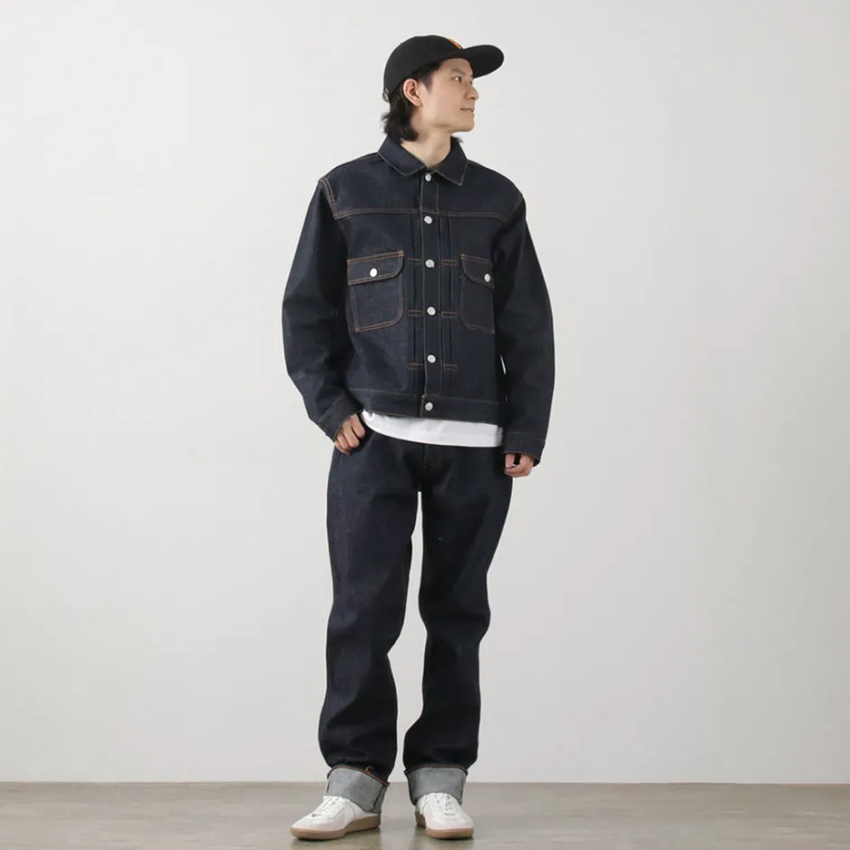 Jackets^THE BLUEST OVERALLS / 2ND Type TT Denim Jacket indigo