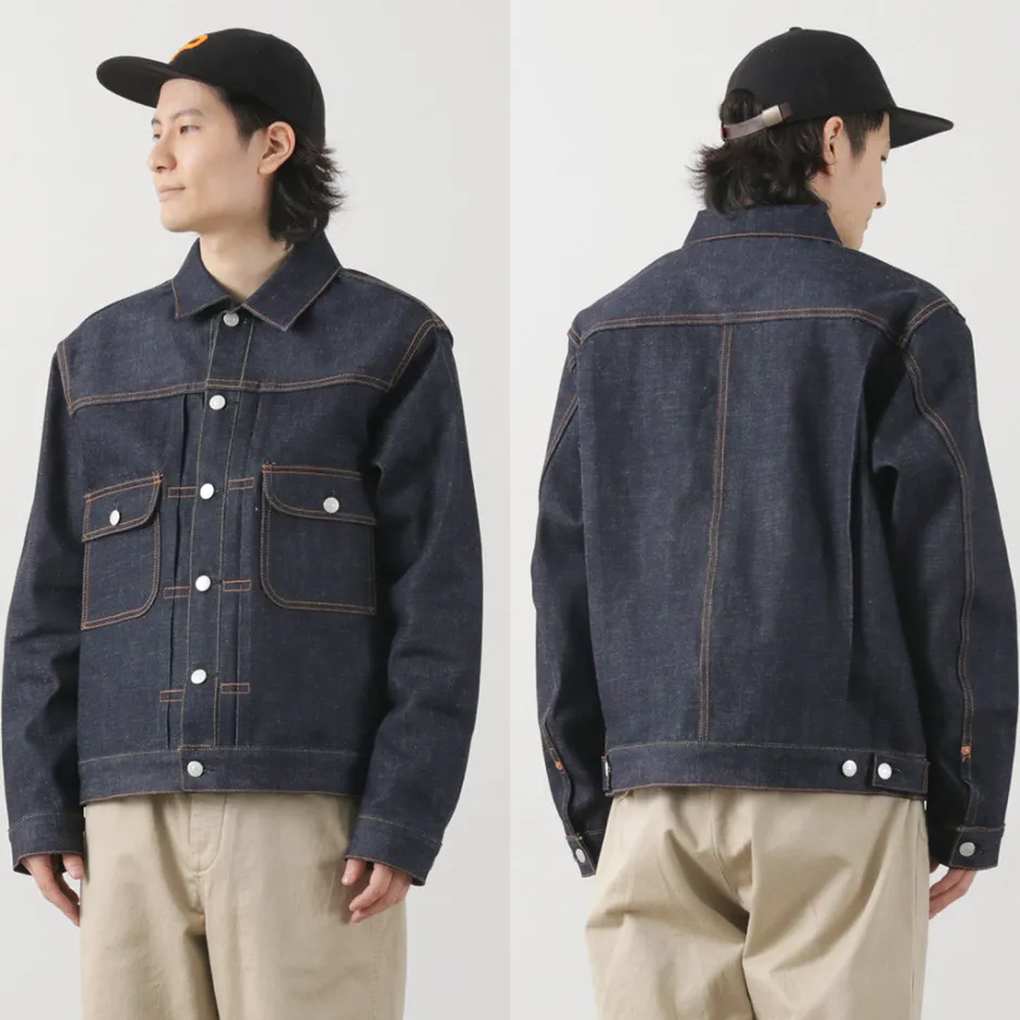 Jackets^THE BLUEST OVERALLS / 2ND Type TT Denim Jacket indigo