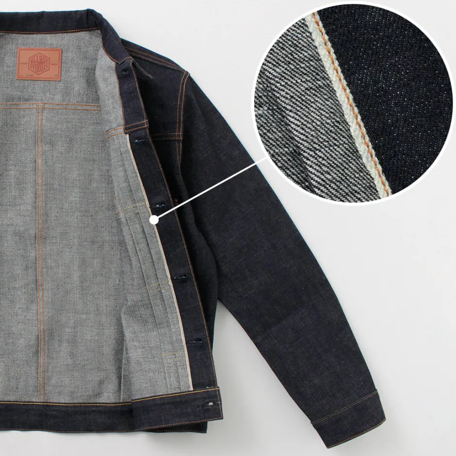 Jackets^THE BLUEST OVERALLS / 2ND Type TT Denim Jacket indigo