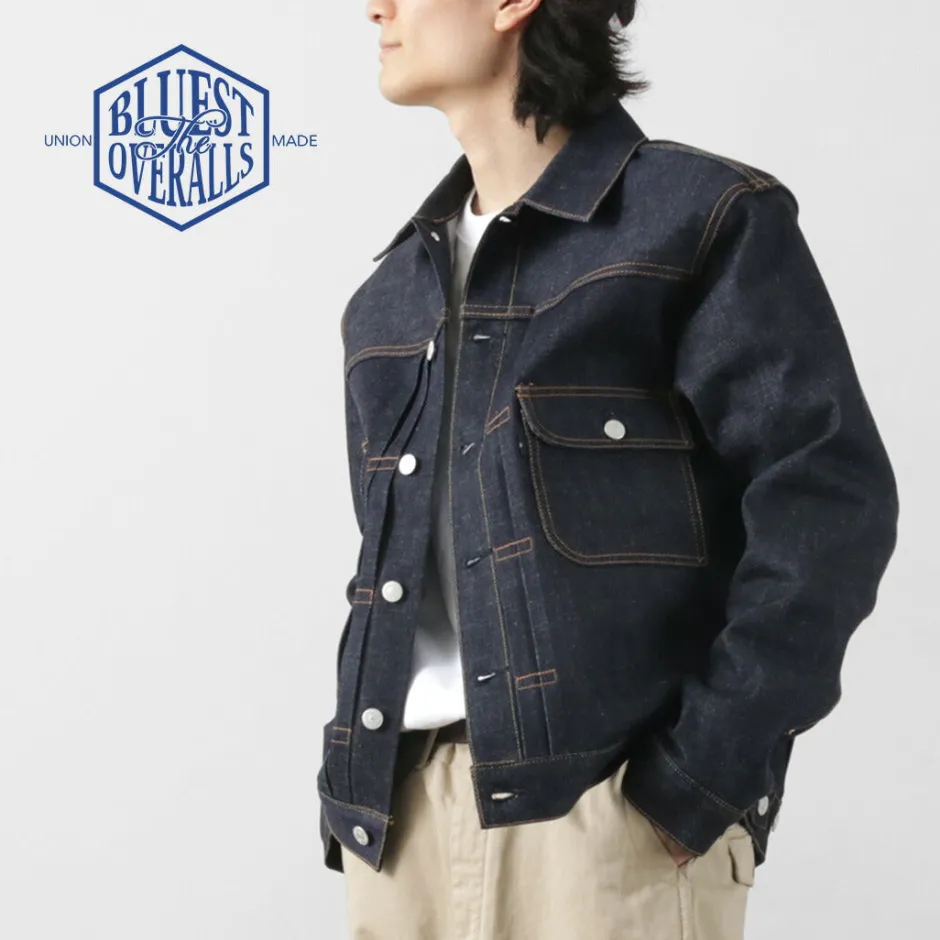 Jackets^THE BLUEST OVERALLS / 2ND Type TT Denim Jacket indigo