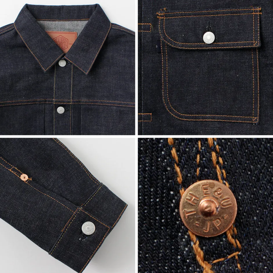 Jackets^THE BLUEST OVERALLS / 2ND Type TT Denim Jacket indigo