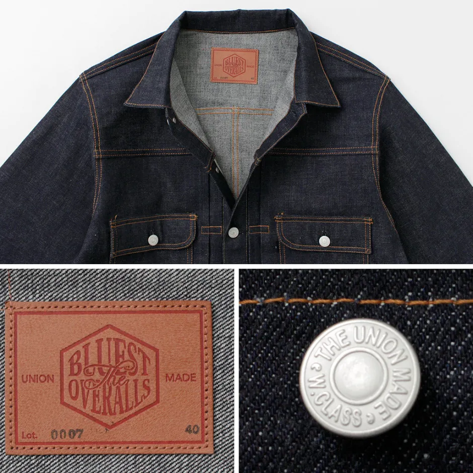 Jackets^THE BLUEST OVERALLS / 2ND Type TT Denim Jacket indigo