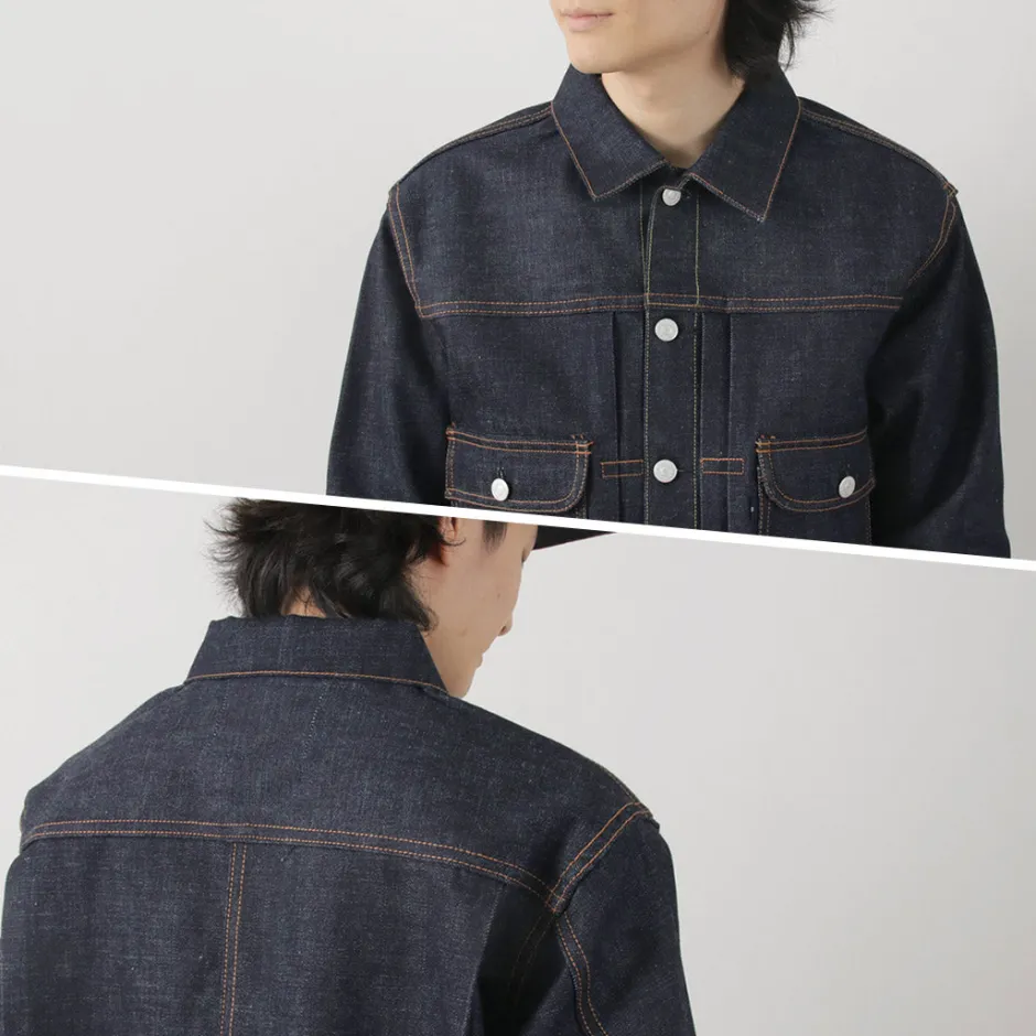 Jackets^THE BLUEST OVERALLS / 2ND Type TT Denim Jacket indigo