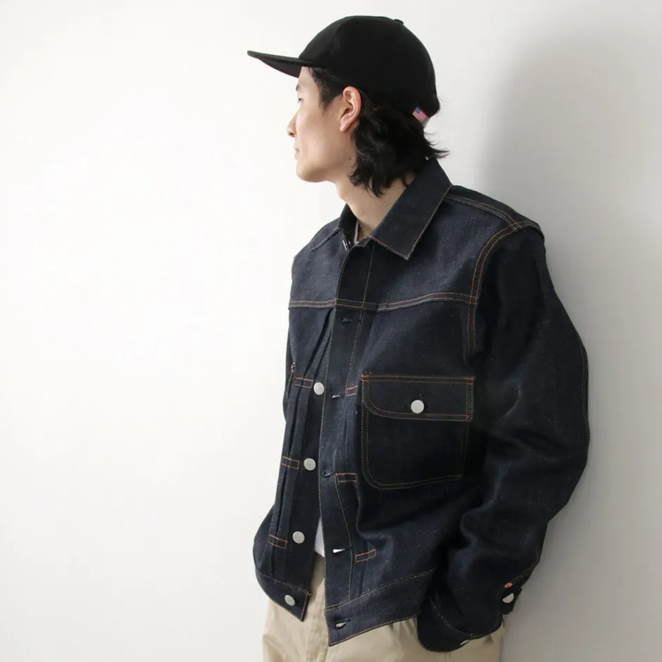 Jackets^THE BLUEST OVERALLS / 2ND Type TT Denim Jacket indigo