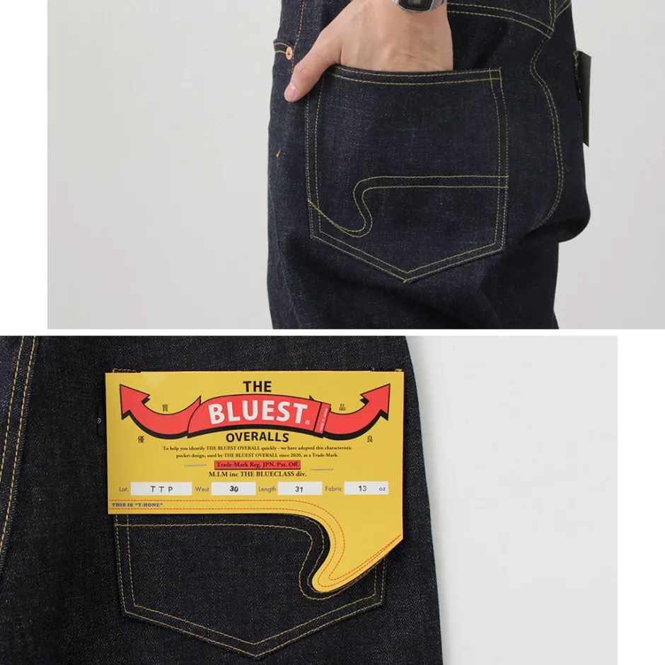 Jeans^THE BLUEST OVERALLS / XX Type TT Denim Pants indigo