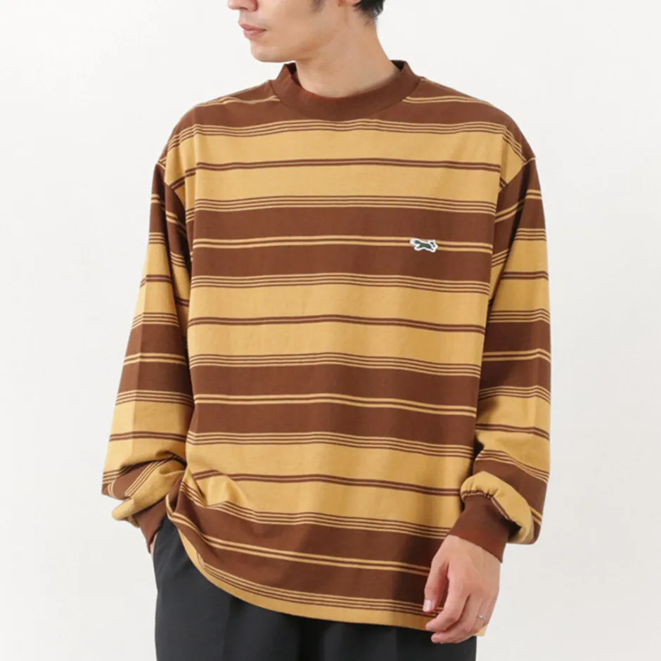 T-Shirts^THE FOX / Fox Striped Crew Neck Long Sleeve T-Shirt