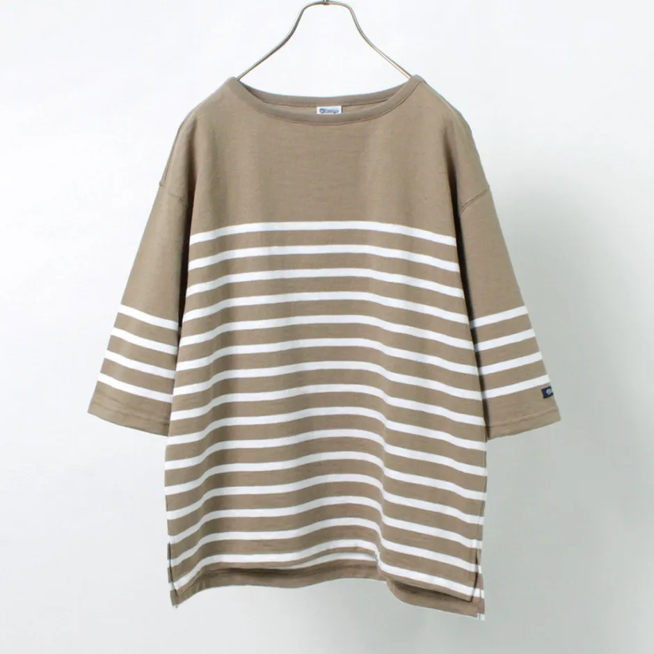 T-Shirts^TIEASY / HDCS Big Katanuki Boat Neck T-Shirt