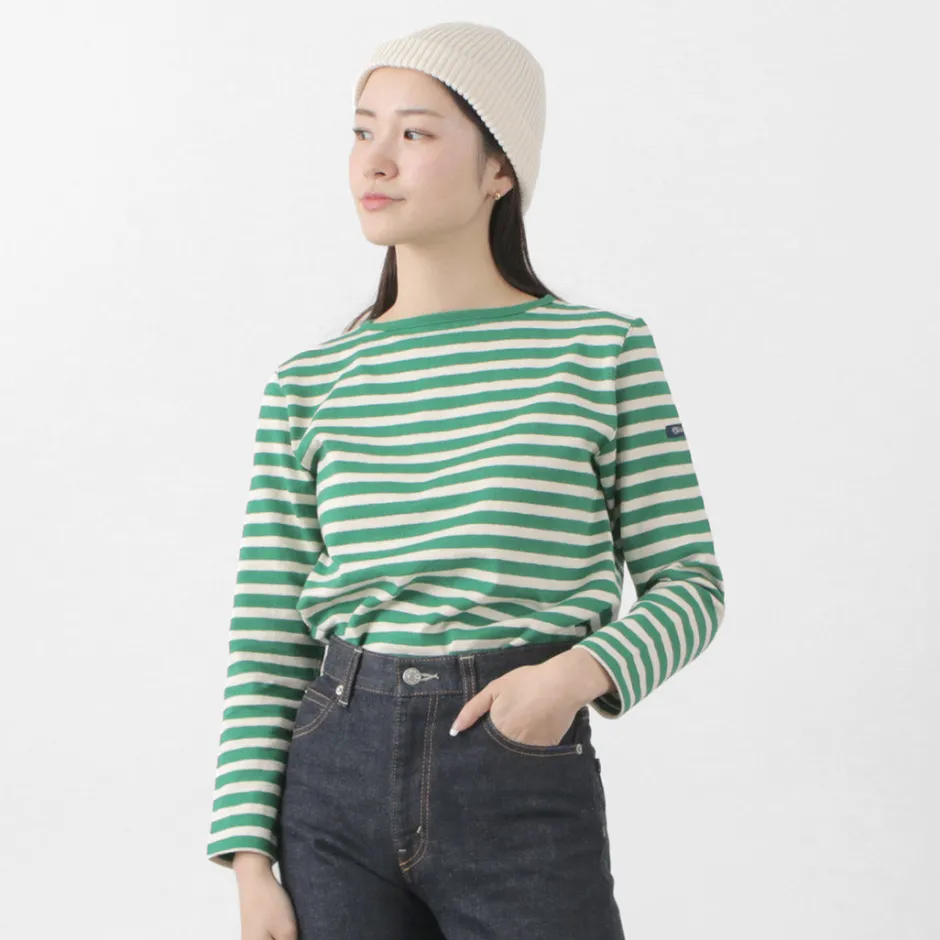 T-Shirts^TIEASY / HDCS Boatneck Striped Basque Shirt