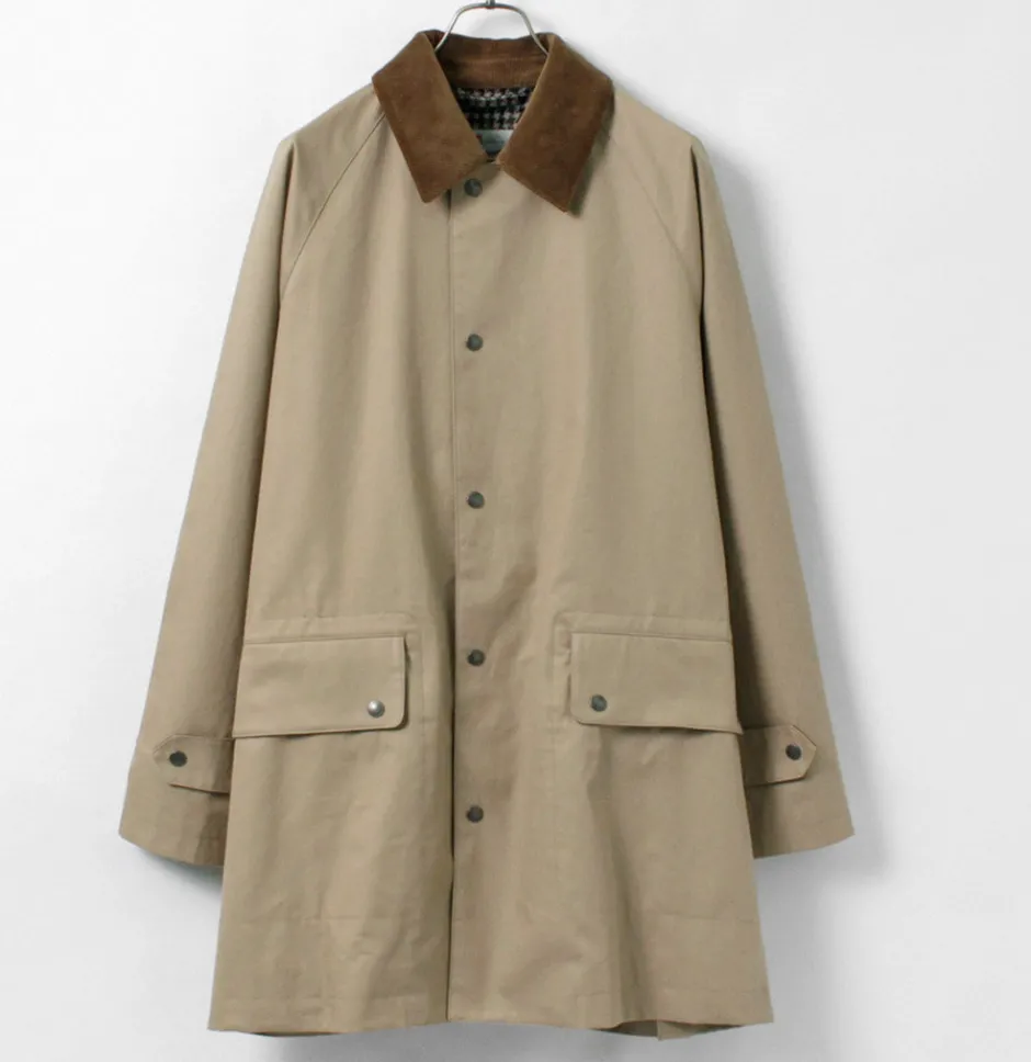 Coats^TRADITIONAL WEATHERWEAR / High Density Fabric Corduroy Collar Coat