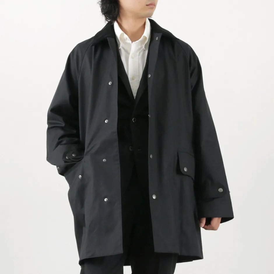 Coats^TRADITIONAL WEATHERWEAR / High Density Fabric Corduroy Collar Coat