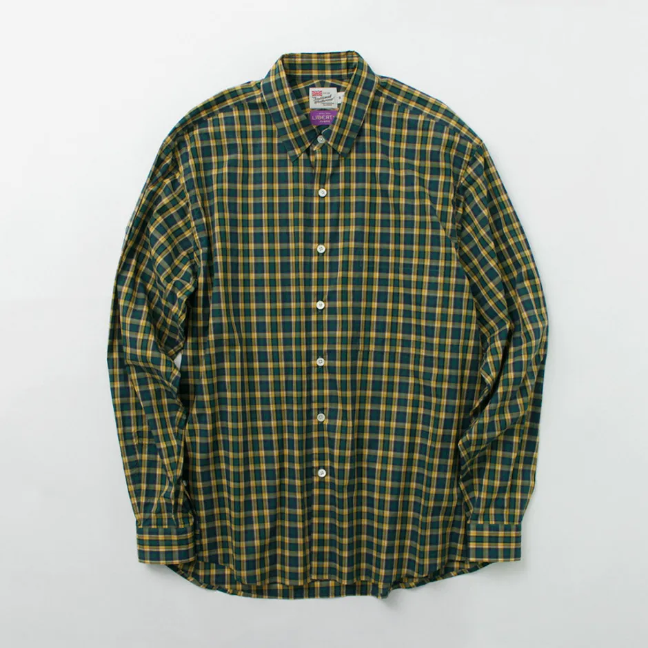 Shirts^TRADITIONAL WEATHERWEAR / Regular Shirt Liberty yellow