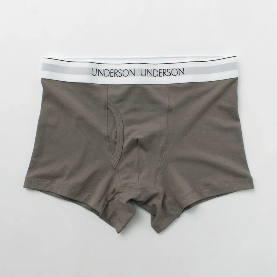 Underwear^UNDERSON UNDERSON / Regular Front Opening Short Boxers