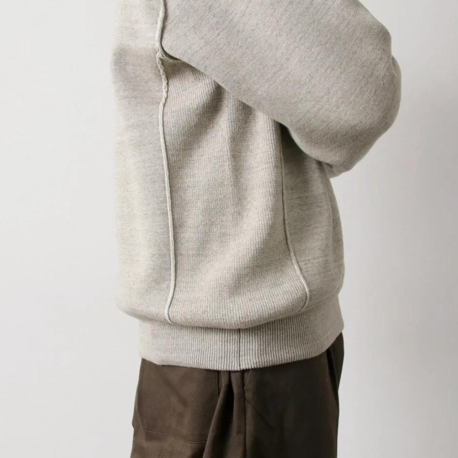 Knits^UNDYED / Knit Double Face Trim Crew Colored Organic Cotton