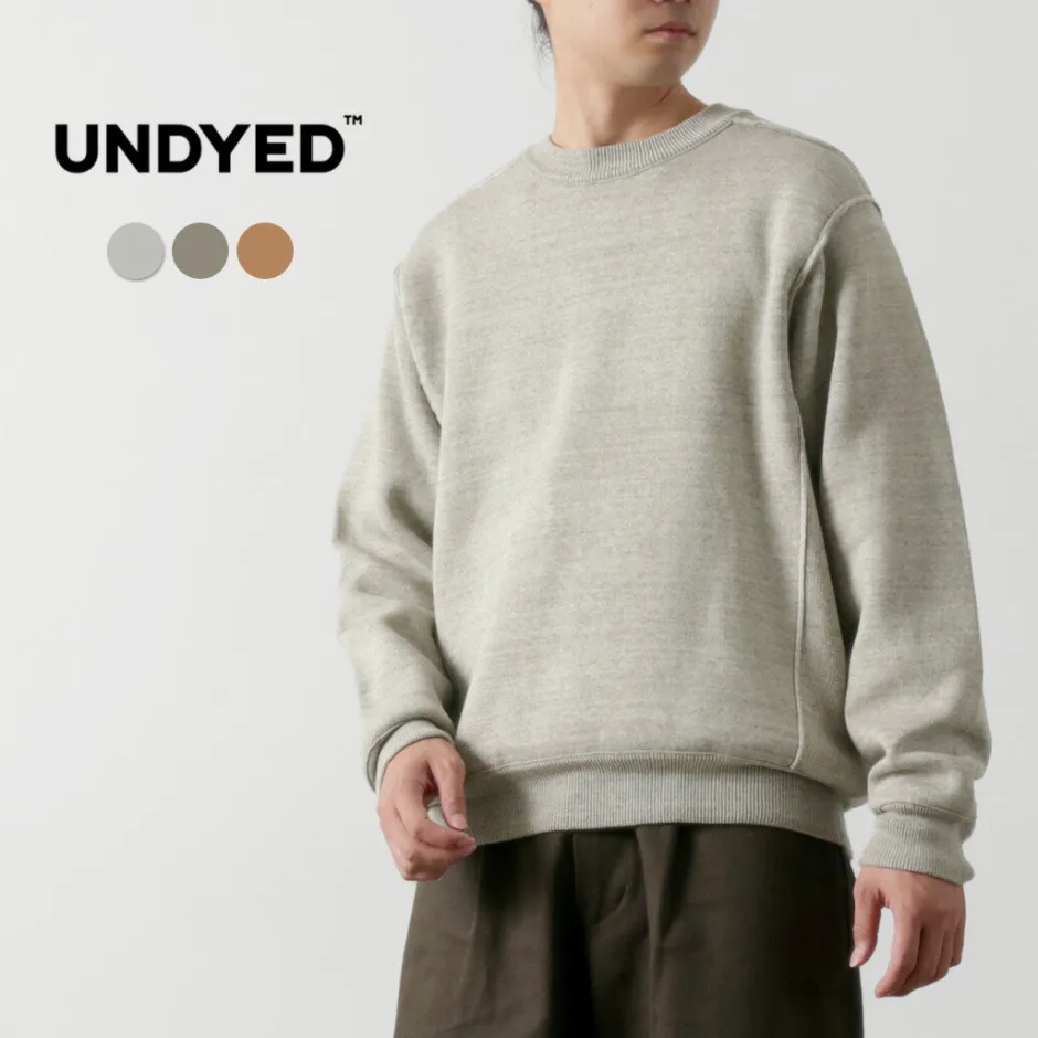 Knits^UNDYED / Knit Double Face Trim Crew Colored Organic Cotton