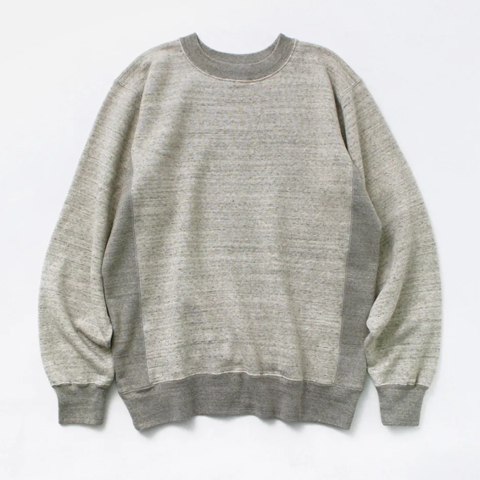 Sweatshirts^UNDYED / Lined Crew Neck Sweatshirt Colored Organic Cotton
