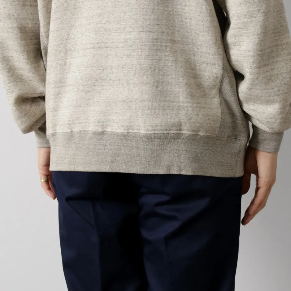 Sweatshirts^UNDYED / Lined Crew Neck Sweatshirt Colored Organic Cotton