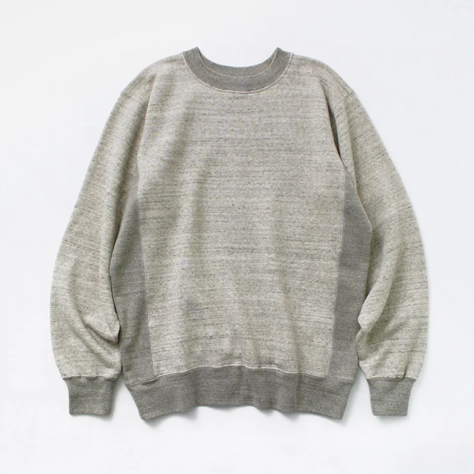 Sweatshirts^UNDYED / Lined Crew Neck Sweatshirt Colored Organic Cotton