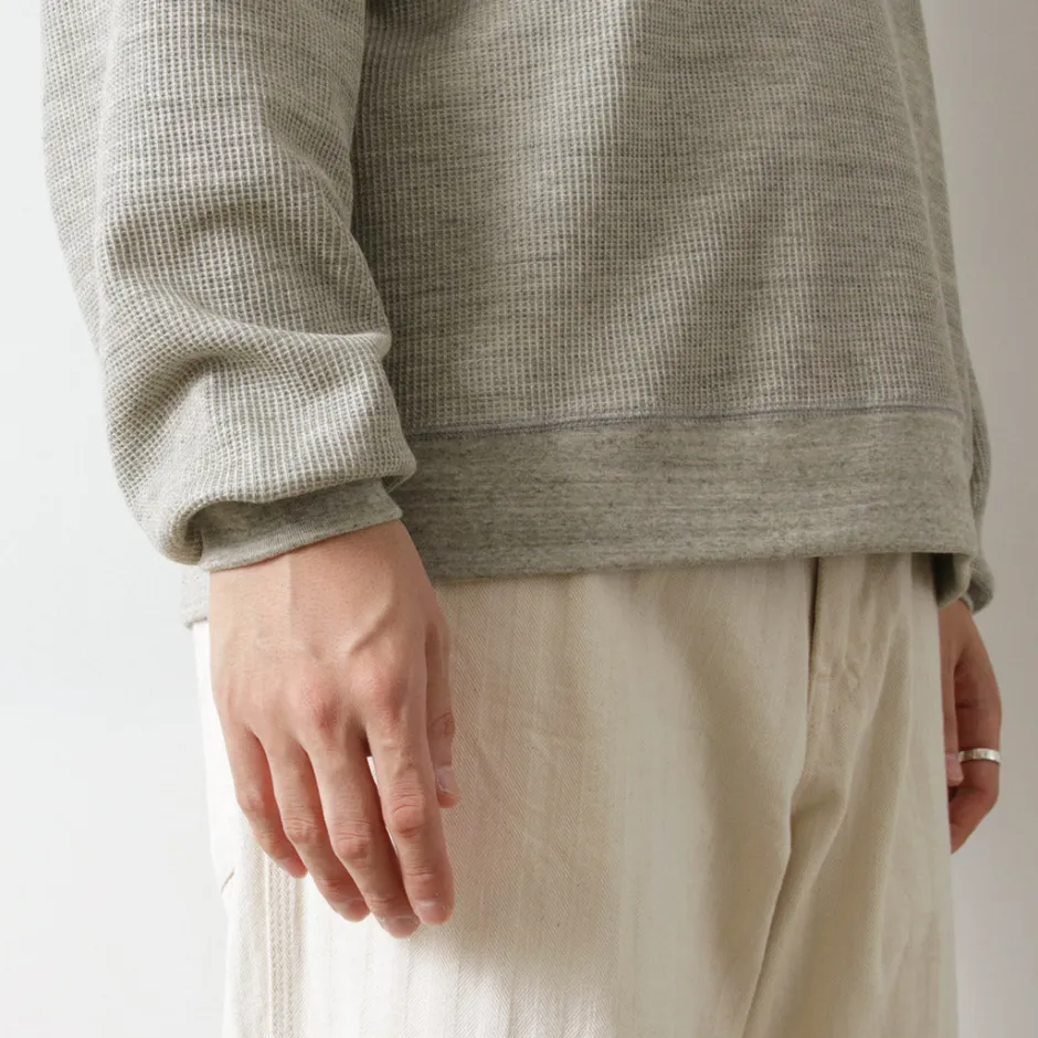 Sweatshirts | T-Shirts^UNDYED / Waffle Sweatshirt Colored Organic Cotton