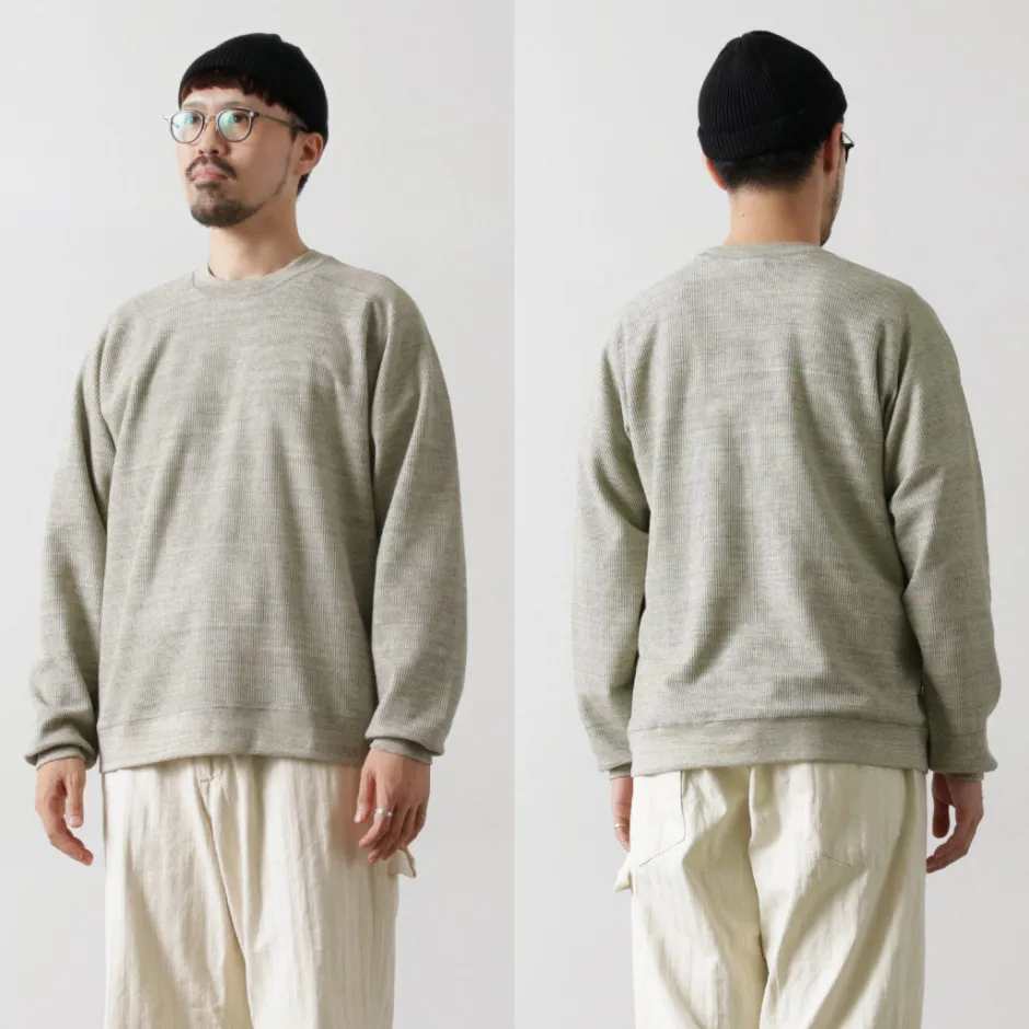 Sweatshirts | T-Shirts^UNDYED / Waffle Sweatshirt Colored Organic Cotton