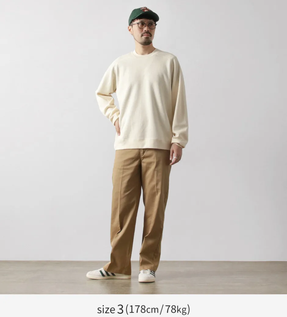 Sweatshirts | T-Shirts^UNDYED / Waffle Sweatshirt Colored Organic Cotton