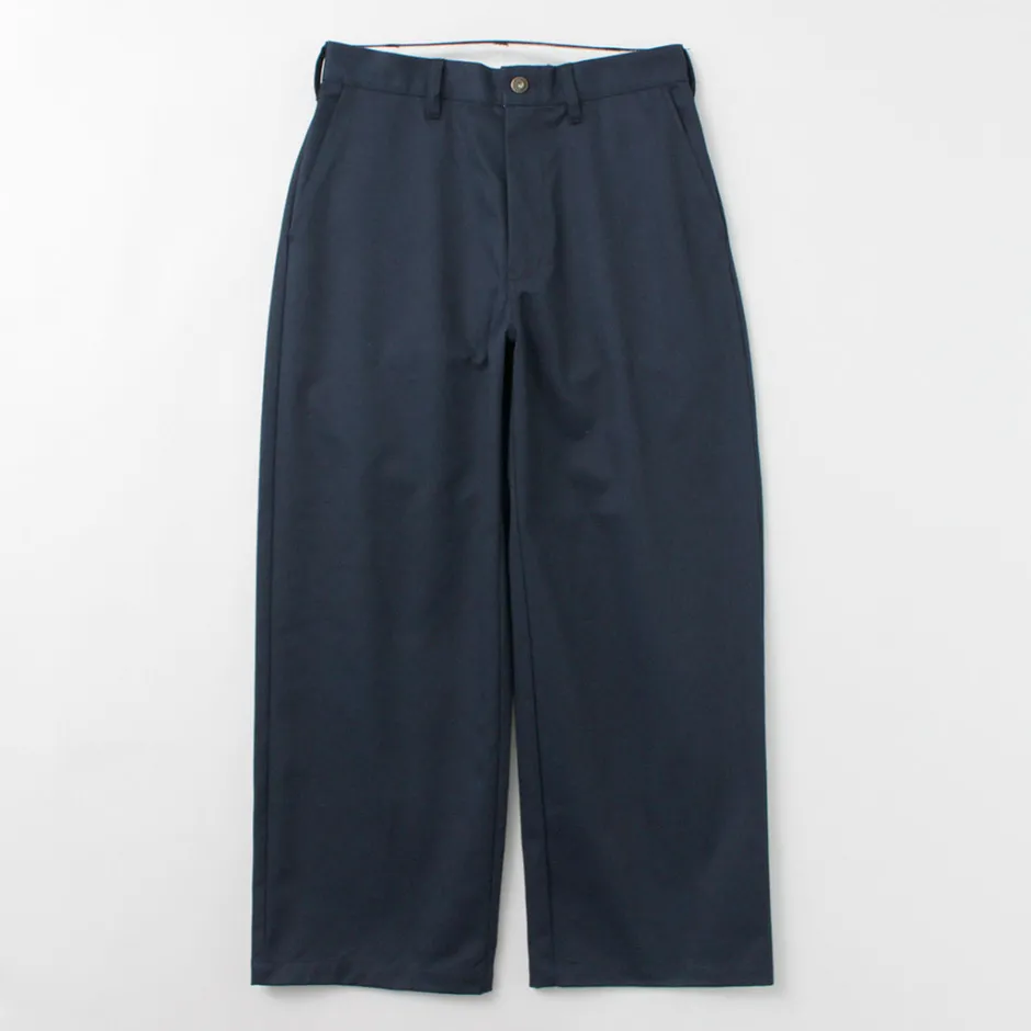 Work Pants & Chinos^UNIVERSAL OVERALL / Heritage T/C Volume Trousers STONE CARVERE