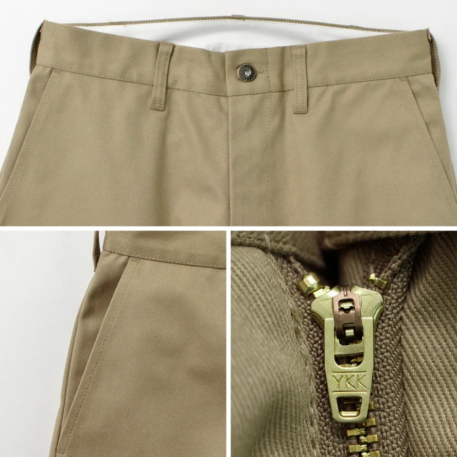Work Pants & Chinos^UNIVERSAL OVERALL / Heritage T/C Volume Trousers STONE CARVERE