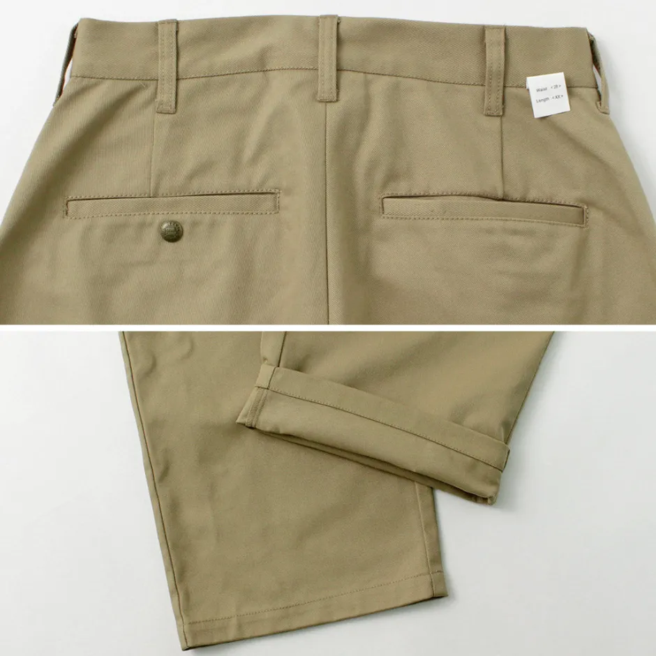 Work Pants & Chinos^UNIVERSAL OVERALL / Heritage T/C Volume Trousers STONE CARVERE