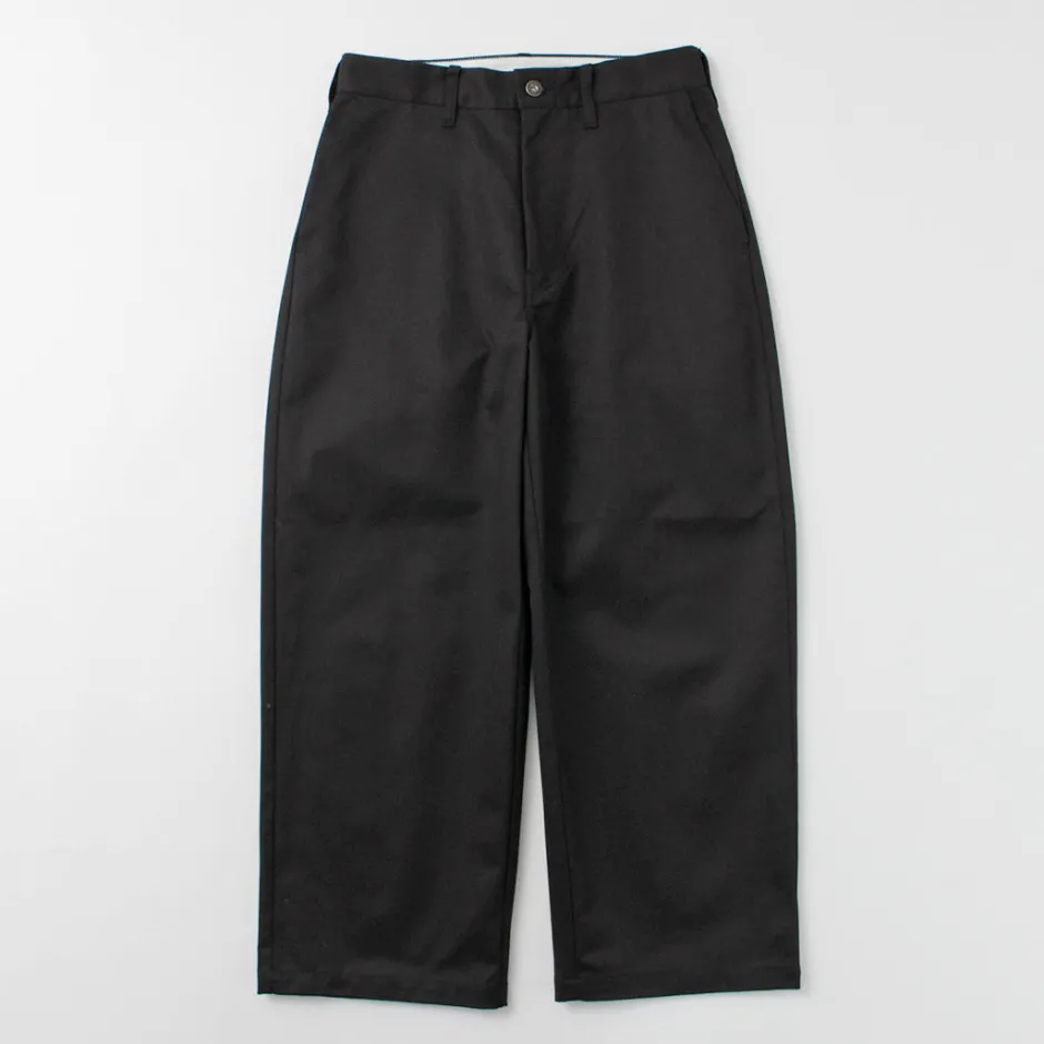 Work Pants & Chinos^UNIVERSAL OVERALL / Heritage T/C Volume Trousers STONE CARVERE