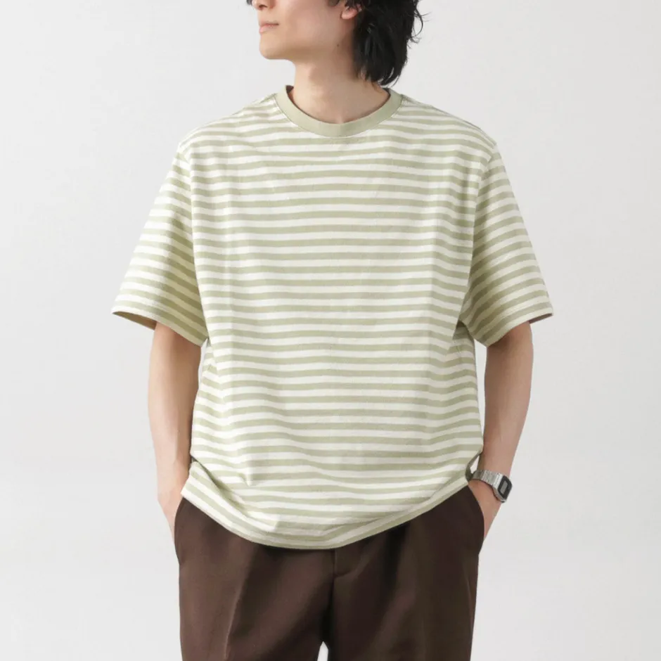 T-Shirts^WAX LONDON / Dean Short Sleeve Striped T-Shirt Jolt Stripe