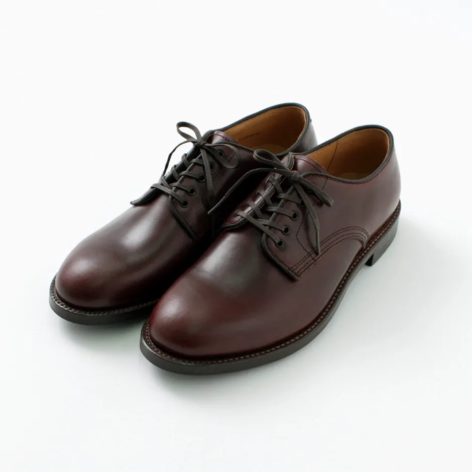 wheel_robe__plain_toe_derby_shoes_2.webp Leather Shoes & Boots^WHEEL ROBE / Plain Toe Derby Shoes
