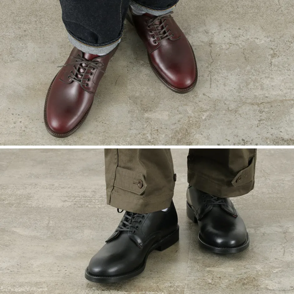 wheel_robe__plain_toe_derby_shoes_7.webp Leather Shoes & Boots^WHEEL ROBE / Plain Toe Derby Shoes
