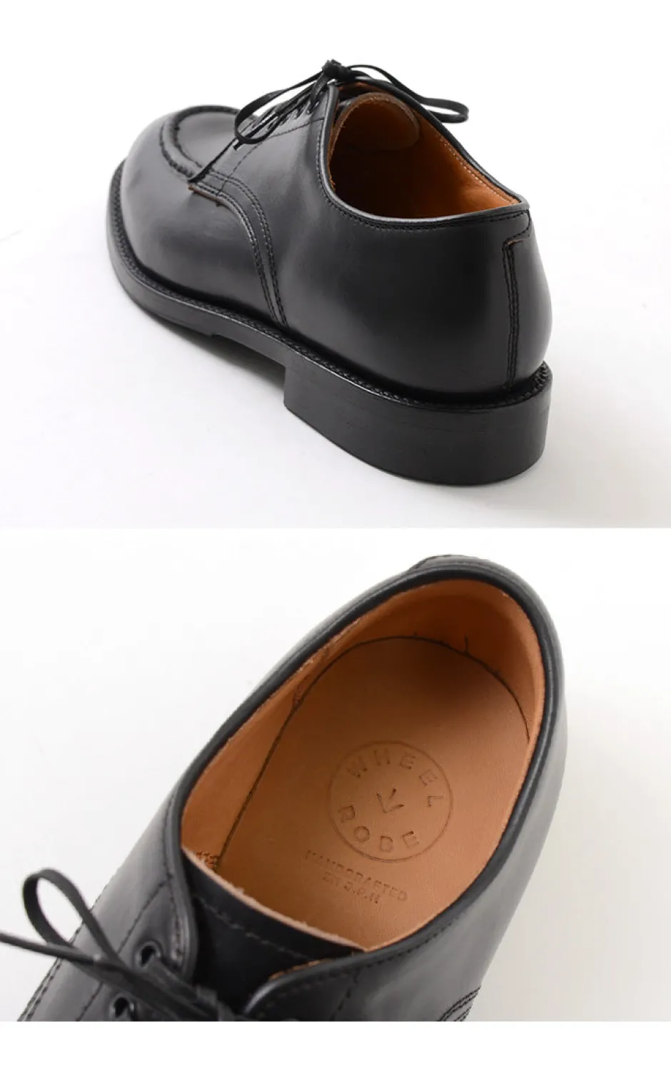 wheelrobe___heavy_stitching_moc_toe_leather_shoes_16.webp Leather Shoes & Boots^WHEELROBE / 15078 Heavy Stitching Moc Toe Leather Shoes