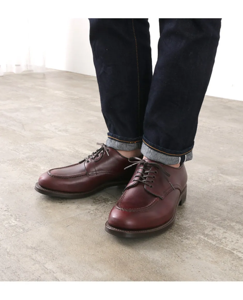 wheelrobe___heavy_stitching_moc_toe_leather_shoes_17.webp Leather Shoes & Boots^WHEELROBE / 15078 Heavy Stitching Moc Toe Leather Shoes