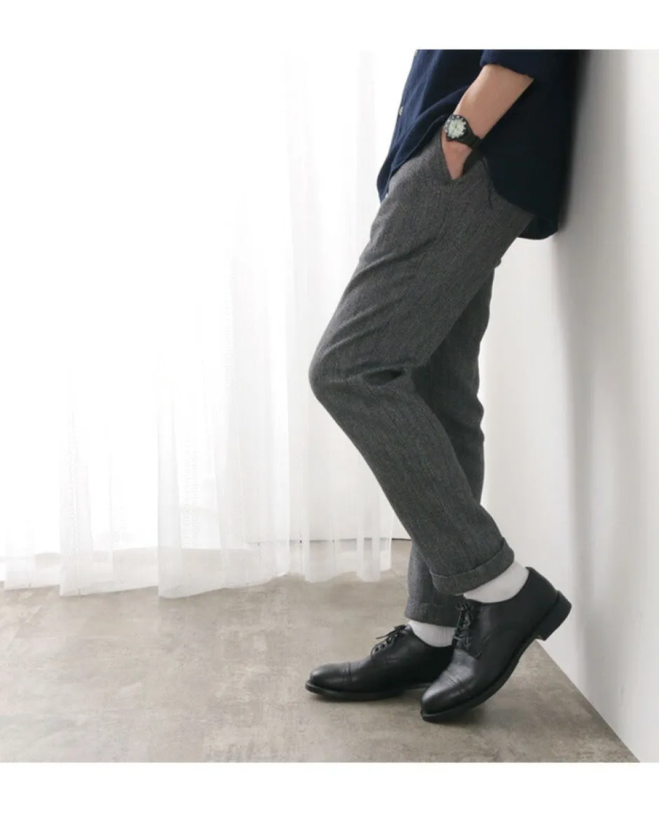 wheelrobe__punched_cap_toe_derby_shoes_14.webp Leather Shoes & Boots^WHEELROBE / Punched Cap Toe Derby Shoes