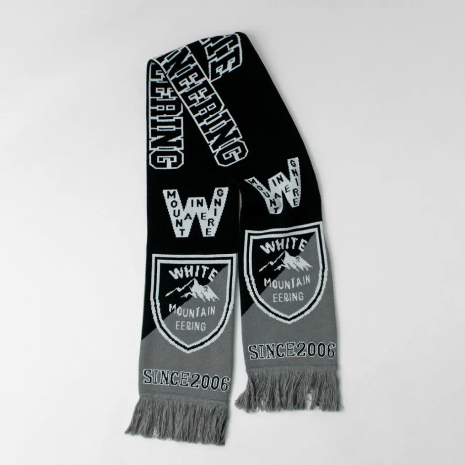 Scarfs^WHITE MOUNTAINEERING / Football Scarf black